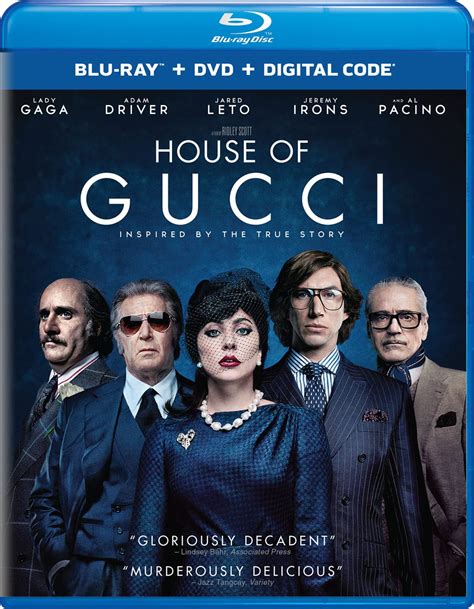 house of gucci blu ray|House of Gucci dvd.